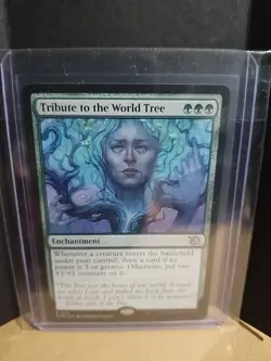 Tribute to the World Tree March of the Machine Regular Rare Card 211 NM - Image 1