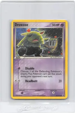 DROWZEE 67/113 - COMMON - NON-HOLO - Delta Species - 2005 POKMEON CARD - LP/P - Image 1