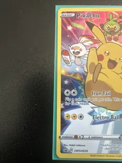 Pikachu SWSH020 SWSH: Sword & Shield Promo Cards Holo - Image 3