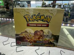 Pokemon TCG 2020 Sword & Shield Darkness Ablaze Booster Box Card Game - Image 1