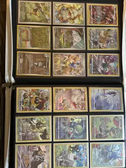 Pokemon Card Collection Binder MOSTLY IR’s TG’s And Stamped Pokemon League Cards - Image 2