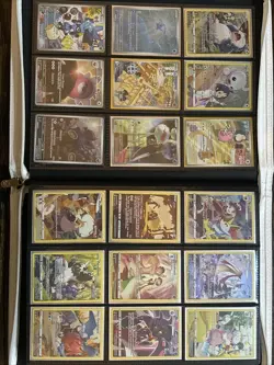 Pokemon Card Collection Binder MOSTLY IR’s TG’s And Stamped Pokemon League Cards - Image 4