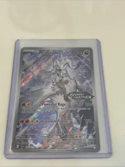 Pokemon TCG N'sReshiram Stamped Promo Holo Card 167/159 SV09 Journey Together NM - Image 1