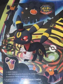 Umbreon Pokemaze PokeCafe Remix Clear Card Japanese Pokemon Center Promo - Image 4