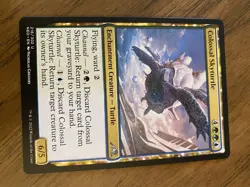 Colossal Skyturtle Light Play, English Magic the Gathering MTG Kamigawa: Neon Dy - Image 1