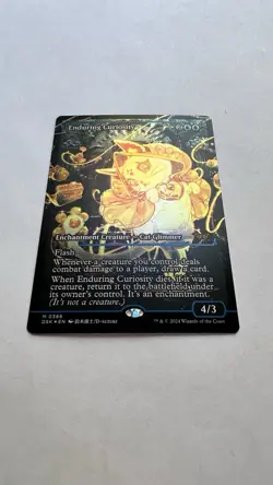 Enduring Curiosity (Showcase) Duskmourn: House of Horror Foil - MTG - Image 3