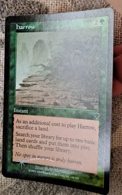Mtg Invasion Foil Harrow - Image 2