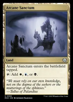 1 x Arcane Sanctum - Commander: March of the Machine - NM-Mint - MTG - Image 1