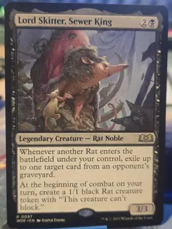 Lord Skitter, Sewer King Wilds of Eldraine Regular - Image 1