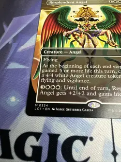 Resplendent Angel (Borderless) The Lost Caverns of Ixalan Regular - Image 2