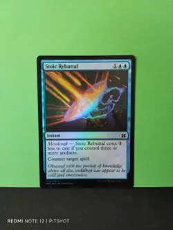 FOIL Stoic Rebuttal / Stoische Zuruckweisung - MTG Magic - Image 1