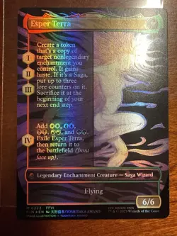 Terra, Magical Adept (Borderless) Final Fantasy Foil MTG NM English - Image 4