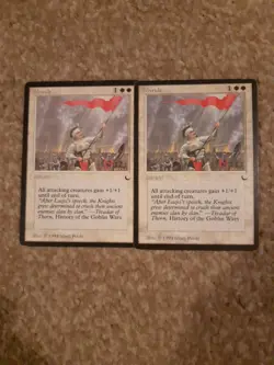 MTG - 2 x Morale - The Dark - Image 1