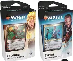 MTG Dominaria Planeswalker Deck Set of 2 TEFERI & CHANDRA Sealed 2018 New - Image 1