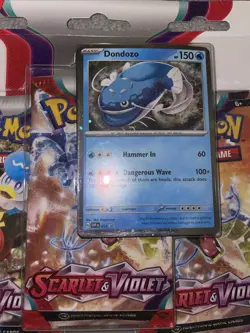 Surging Sparks 1 Quagsire & 1 Dondozo Triple Blister - Pokemon TCG Booster Pack - Image 3