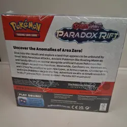 Pokemon TCG Scarlet & Violet Paradox Rift Booster Box 36 Packs - sealed - Image 2