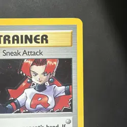 Pokemon Vintage Team Rocket’s Sneak Attack Holo 16/82 WotC - Image 2