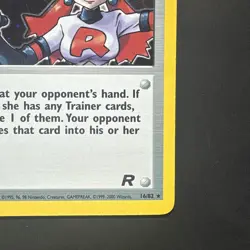 Pokemon Vintage Team Rocket’s Sneak Attack Holo 16/82 WotC - Image 4