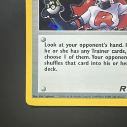 Pokemon Vintage Team Rocket’s Sneak Attack Holo 16/82 WotC - Image 5