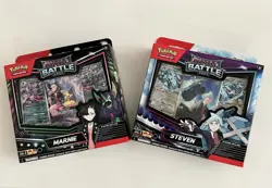 POKEMON TCG: Rival Battle Deck Marnie, Steve Sealed Box set of 2 - Image 1