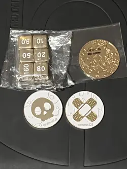 Charizard Ultra Premium Collection UPC Metal coins and dice Pokemon TCG - Image 1