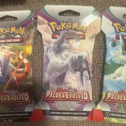 Pokemon TCG: Paldea Evolved Sleeved Blister Packs full art set. Brand New Sealed - Image 4