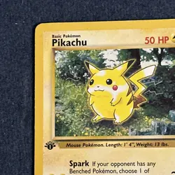 Pokemon TCG Pikachu 60/64 Jungle 1st Edition Vintage Rare LP - Image 5