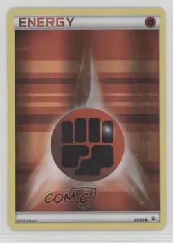 Fighting Energy Reverse Foil Pokemon XY Generations #80 - Image 1