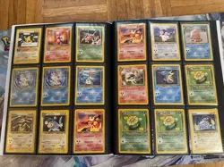 Pokemon Vintage Sammlung grosstenteils Basis Set/Neo Genesis Incl. Binder - Image 5