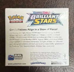 Pokemon TCG: Sword & Shield - Brilliant Stars Booster Box (Factory Sealed) - Image 2