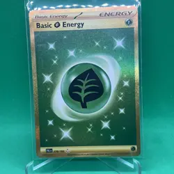 Basic Grass Energy 278/193 Gold Secret Rare Pokemon TCG Paldea Evolved NM - Image 1