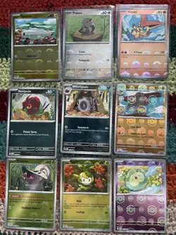 X9 Pokeball Bundle Reverse Holo Black Bolt White Flare Near Mint Pokemon TCG - Image 1