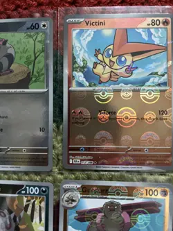 X9 Pokeball Bundle Reverse Holo Black Bolt White Flare Near Mint Pokemon TCG - Image 2