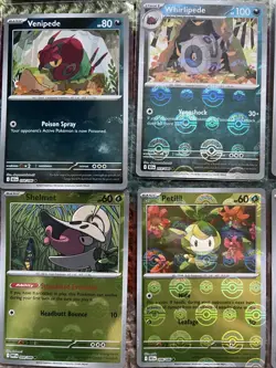 X9 Pokeball Bundle Reverse Holo Black Bolt White Flare Near Mint Pokemon TCG - Image 5
