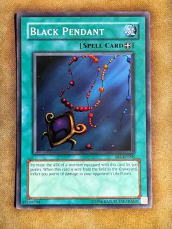 Yugioh Black Pendant SRL-EN003 Super Rare Worldwide Print LP - Image 1