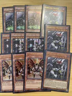 Yu-Gi-Oh HIGH RARITY Darklord Deck Ixchel Ukoback Amdusc Nasten Morningstar ++ - Image 2