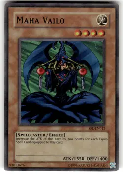 YUGIOH MAHA VAILO SRL-EN012 LIGHT PLAYED SUPER - Image 1