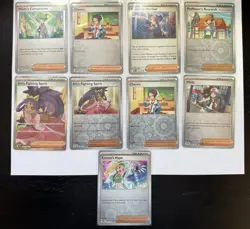 Pokemon TCG Card Supporter LOT - all Pack Fresh! - Image 1