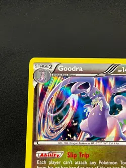 Goodra 77/119 - Phantom Forces Holo Rare Pokemon TCG Card LP - Image 5