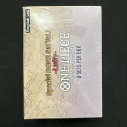 ONE PIECE CARD GAME SPECIAL DON!! SET VOL. 1 LUFFY BRAND NEW SEALED BOX OF 8 - Image 5