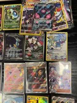 100x English Pokemon Cards IR SR SIR V/VSTAR/VMAX/EX Holo Lot -ALL SHOWN NM/M - Image 4