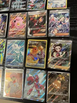 100x English Pokemon Cards IR SR SIR V/VSTAR/VMAX/EX Holo Lot -ALL SHOWN NM/M - Image 5