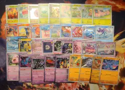 Pokemon Prismatic Evolutions Base Set C/UC/Rare Holo NM 100 Card Lot - 1 of Each - Image 1