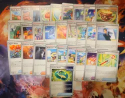 Pokemon Prismatic Evolutions Base Set C/UC/Rare Holo NM 100 Card Lot - 1 of Each - Image 3