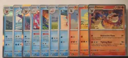 Pokemon Prismatic Evolutions Base Set C/UC/Rare Holo NM 100 Card Lot - 1 of Each - Image 5