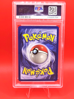 Pokemon Card 12/102 Ninetales Holo Base Set Unlimited English - PSA 8 NEW CERT - Image 2