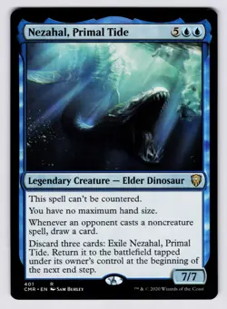 Nezahal, Primal Tide [401] CMR Rare Non-Foil [MTG Card English] - Image 1