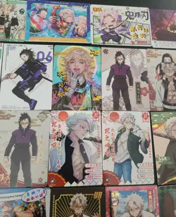 Genya & Sanemi Shinazugawa Demon Slayer Mixed Card Lot of 20 CCG Anime Manga - Image 3