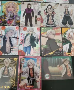 Genya & Sanemi Shinazugawa Demon Slayer Mixed Card Lot of 20 CCG Anime Manga - Image 5