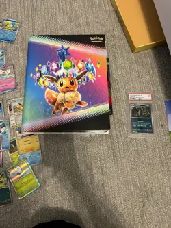 Pokemon Card Binder Collection Lot Random Cards Bulk Binder Includes Holos NM - Image 3